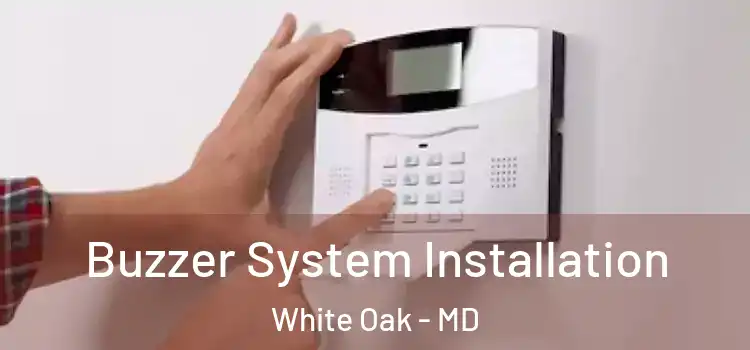 Buzzer System Installation White Oak - MD