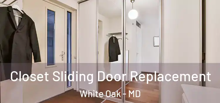 Closet Sliding Door Replacement White Oak - MD