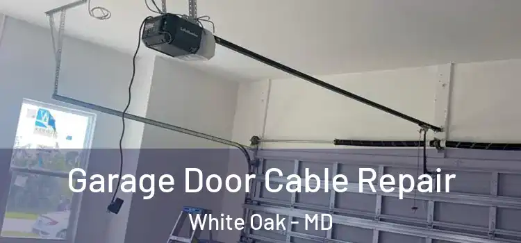  Garage Door Cable Repair White Oak - MD