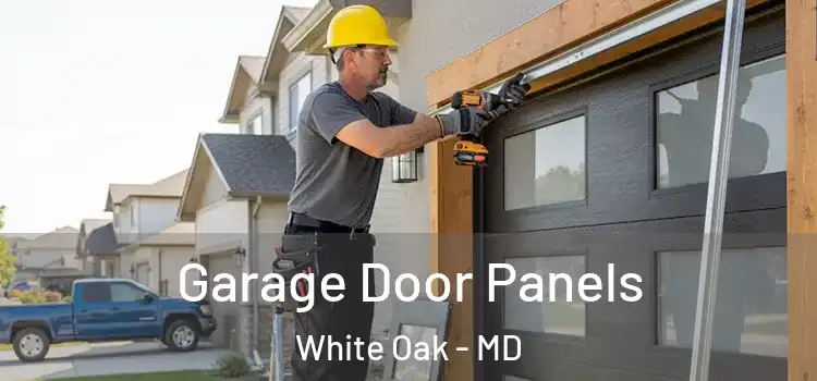  Garage Door Panels White Oak - MD
