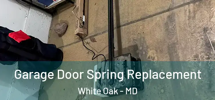  Garage Door Spring Replacement White Oak - MD
