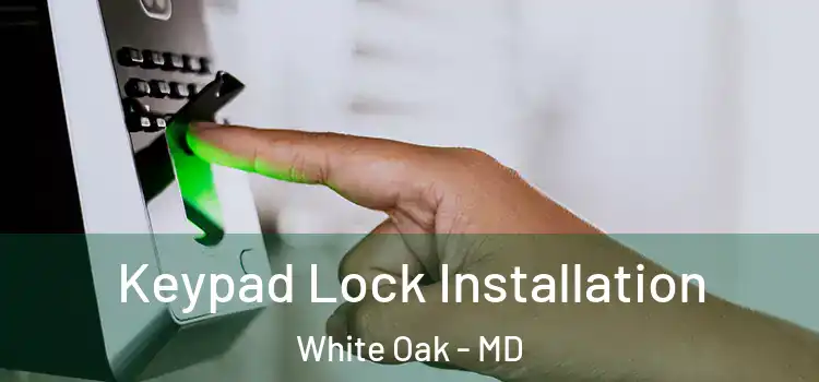 Keypad Lock Installation White Oak - MD