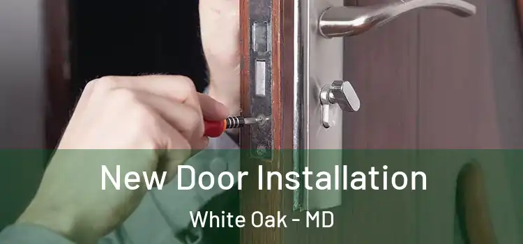  New Door Installation White Oak - MD