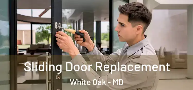 Sliding Door Replacement White Oak - MD